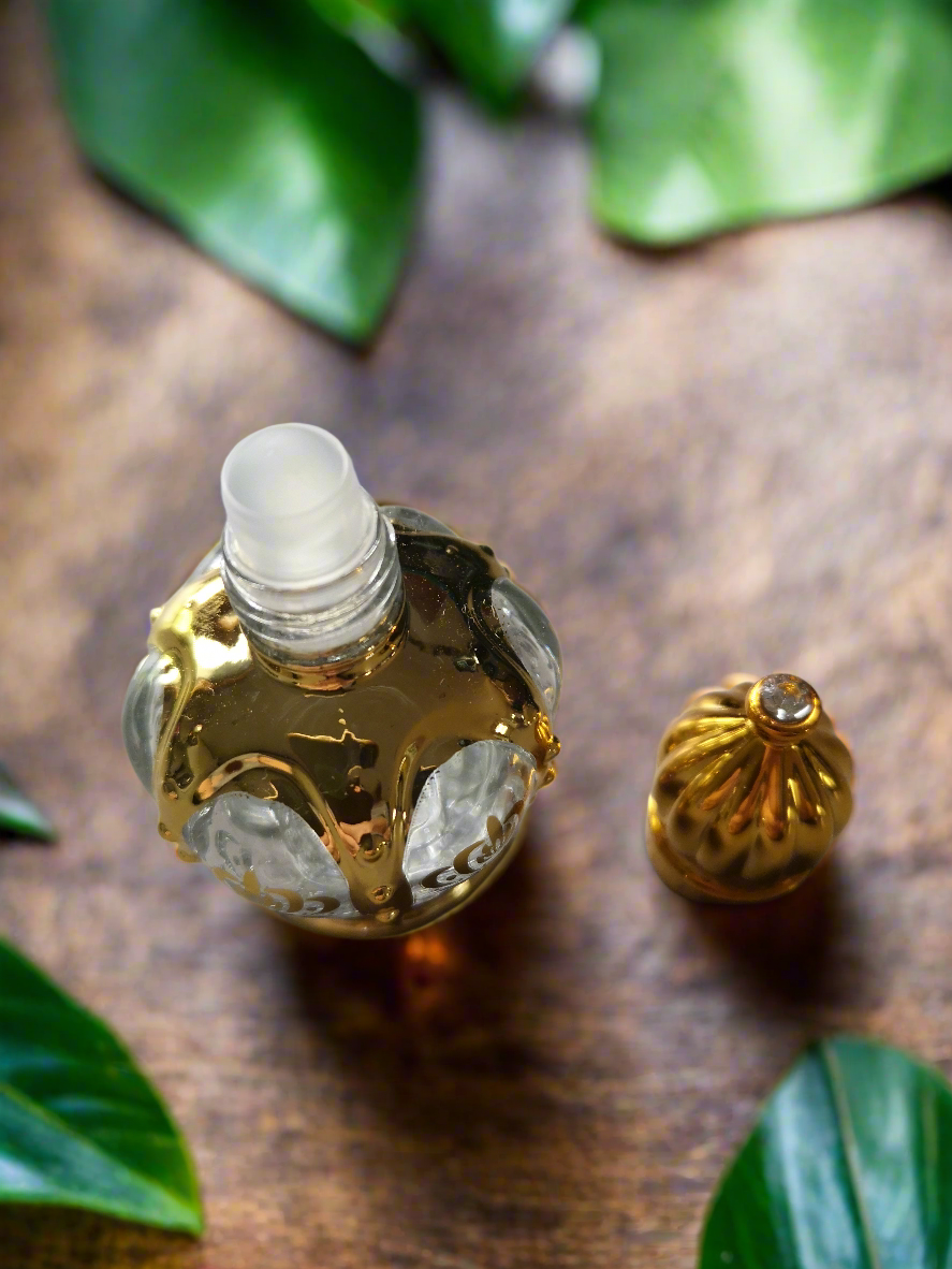 Bibel Öl Roll on Glas Gold 15ml Glas Young Living ätherisches Öl innen Ansicht