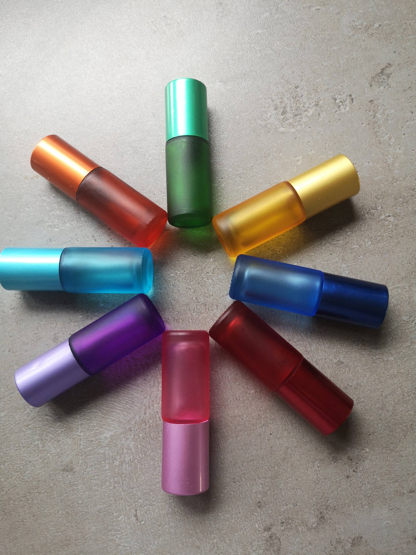 Roll on Glas 5ml - mit Metallkugel