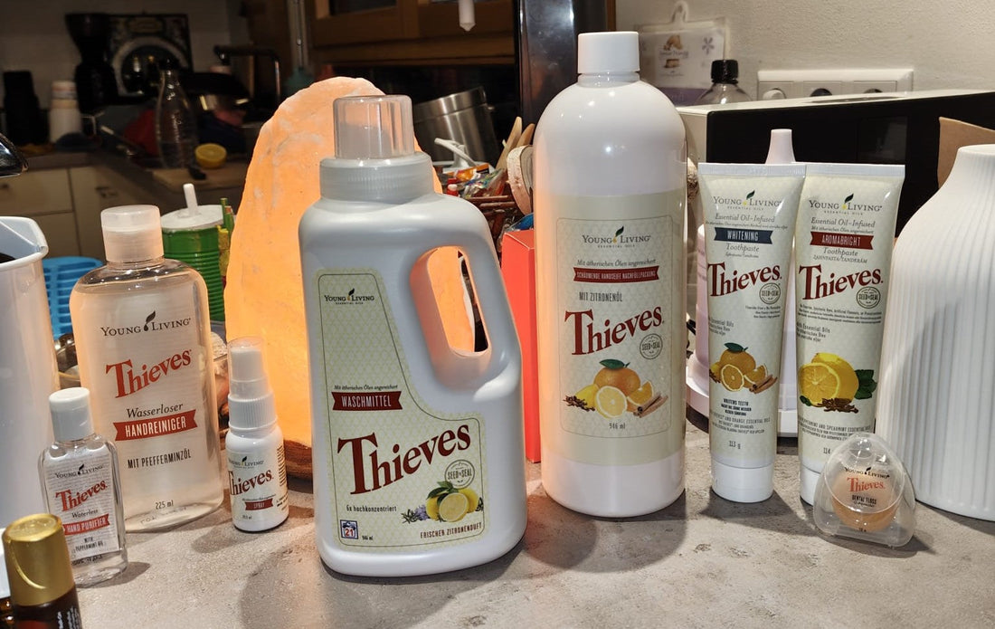 Thieves® – die legendäre Ölmischung für einen giftfreien Haushalt